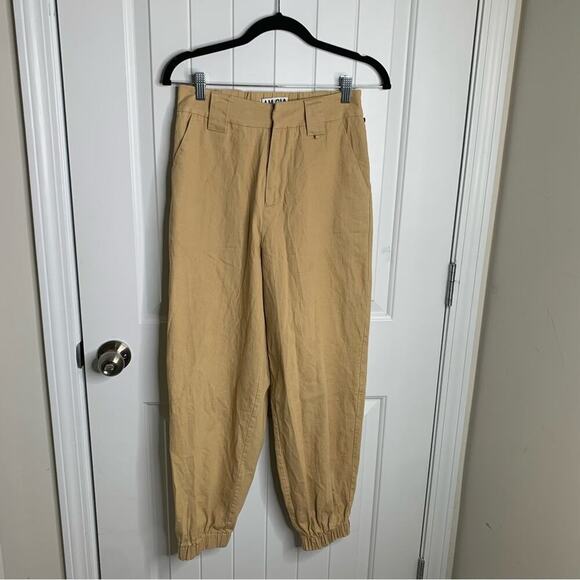 I AM GIA tan jogger pants size small‎ - Picture 1 of 7